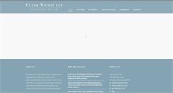 Desktop Screenshot of clarkmichie.com